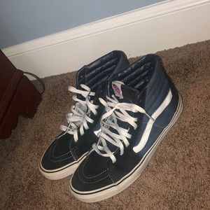 Vans SK8- Hi blue and black sneaker
